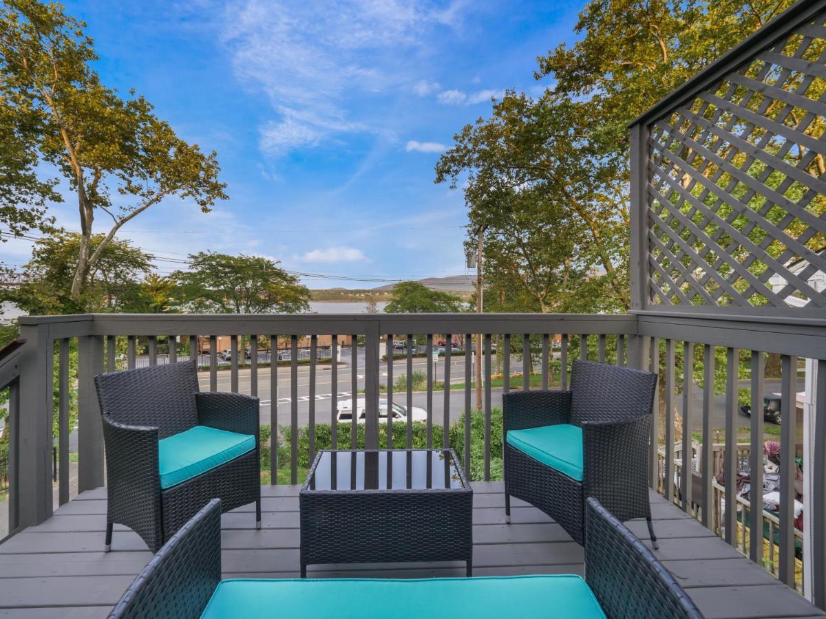 Deck View Of Hudson River & Mt Beacon / Boho Suite Newburgh Eksteriør bilde