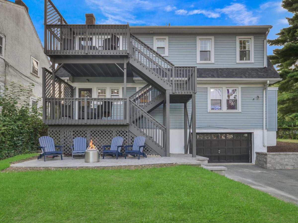 Deck View Of Hudson River & Mt Beacon / Boho Suite Newburgh Eksteriør bilde